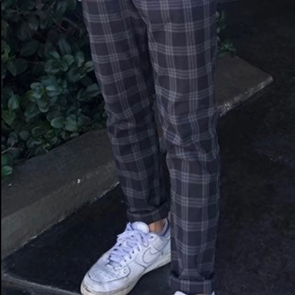 Plaid Pants